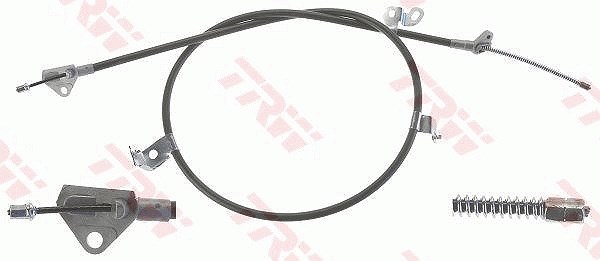 Trw Seilzug, Feststellbremse [Hersteller-Nr. GCH450] für Toyota