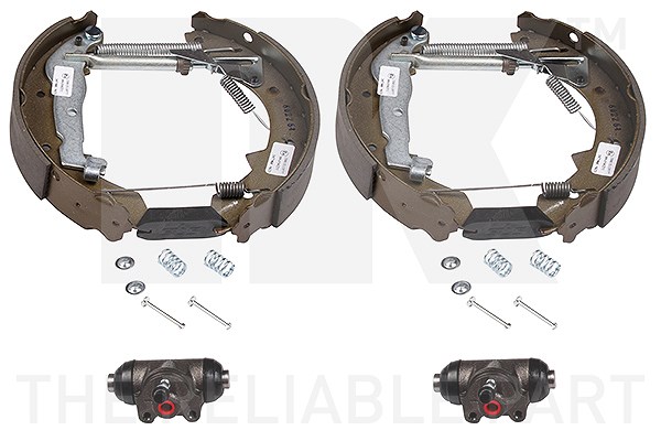 Nk Bremsbackensatz [Hersteller-Nr. 444836601] für Renault