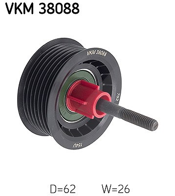 Skf Umlenk-/Führungsrolle, Keilrippenriemen [Hersteller-Nr. VKM38088] für Mercedes-Benz