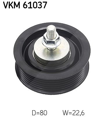 Skf Umlenk-/Führungsrolle, Keilrippenriemen [Hersteller-Nr. VKM61037] für Toyota