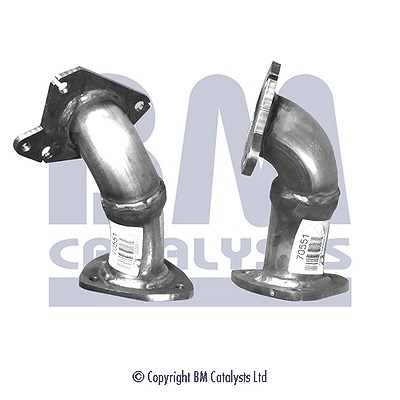 Bm Catalysts Abgasrohr [Hersteller-Nr. BM70551] für Rover, Mg