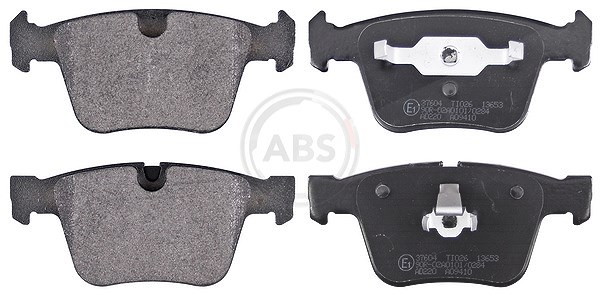 A.b.s. Bremsbelagsatz, Scheibenbremse [Hersteller-Nr. 37604] für Mercedes-Benz