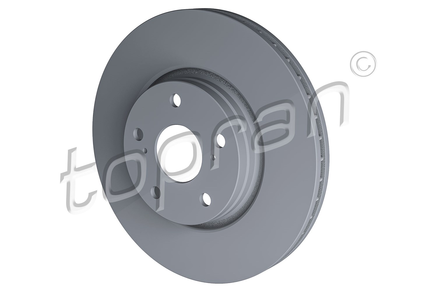 Topran 1x Bremsscheibe [Hersteller-Nr. 631167] für Toyota