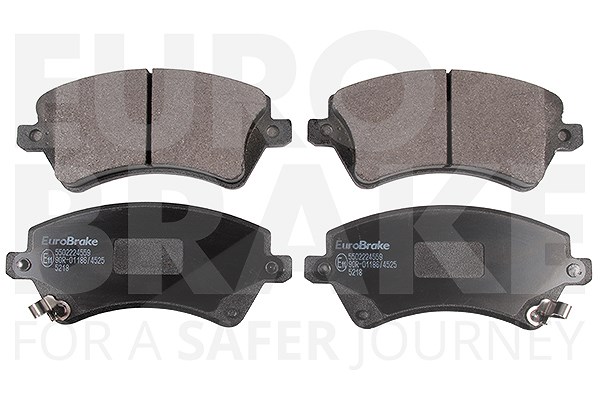 Eurobrake Bremsbeläge vorne (Satz) [Hersteller-Nr. 5502224559] für Toyota