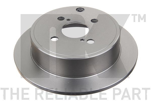 Nk Bremsscheibe Hinterachse Voll [Hersteller-Nr. 204584] für Toyota