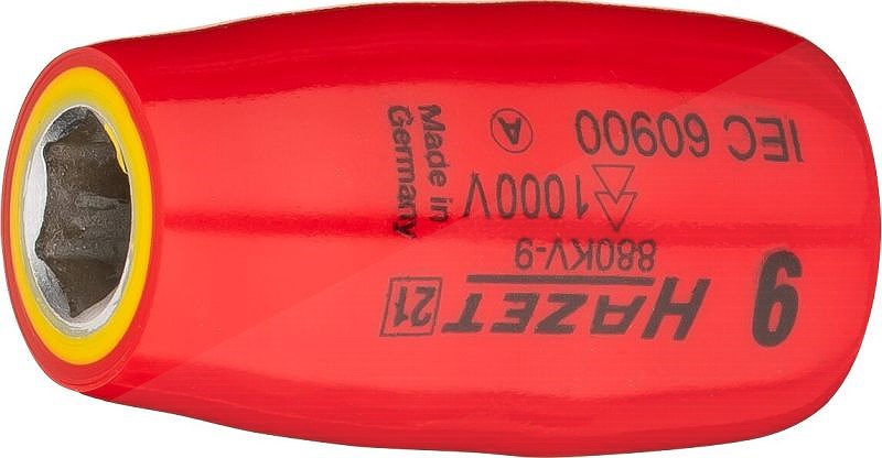 Hazet Steckschlüsseleinsatz - 3/8 - Sechskant-Tractionsprofil - 9mm [Hersteller-Nr. 880KV-9]