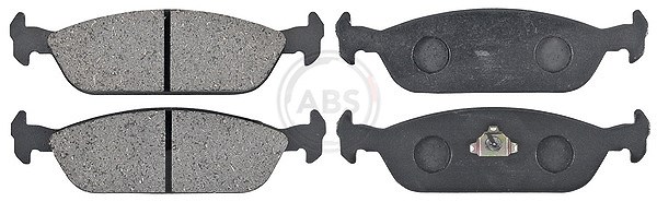 A.b.s. Bremsbelagsatz, Scheibenbremse [Hersteller-Nr. 36684] für Daihatsu
