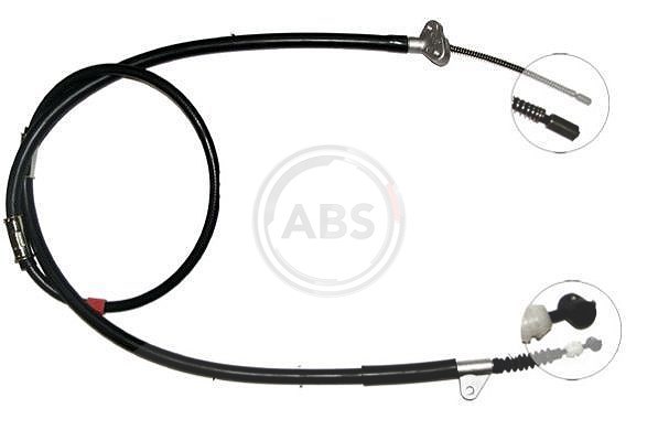 A.b.s. Handbremsseil Scheibenbremse Hinterachse [Hersteller-Nr. K19268] für Toyota