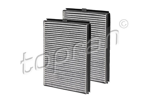 Topran Innenraumfilter (Pollenfilter) mit Aktivkohle [Hersteller-Nr. 500218] für BMW