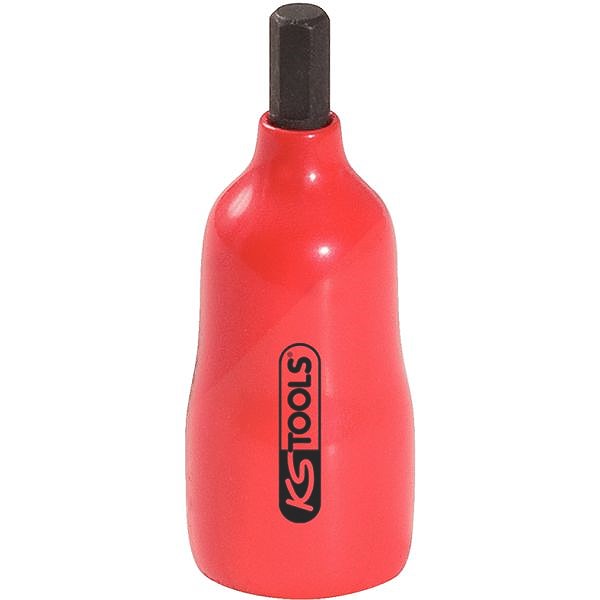 Ks Tools 1/4 Bit-Stecknuss, Schutzisolierung, für Innensechskant, 5mm [Hersteller-Nr. 117.1417]