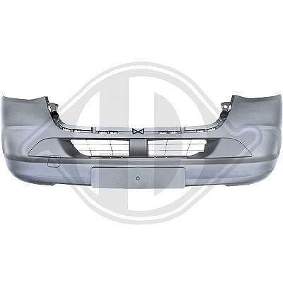 Diederichs Stoßfänger [Hersteller-Nr. 1664150] für Mercedes-Benz