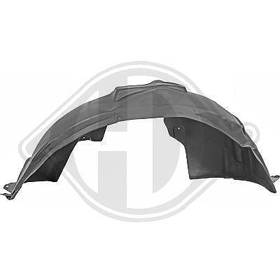 Diederichs Verkleidung, Radhaus [Hersteller-Nr. 1033008] für Audi