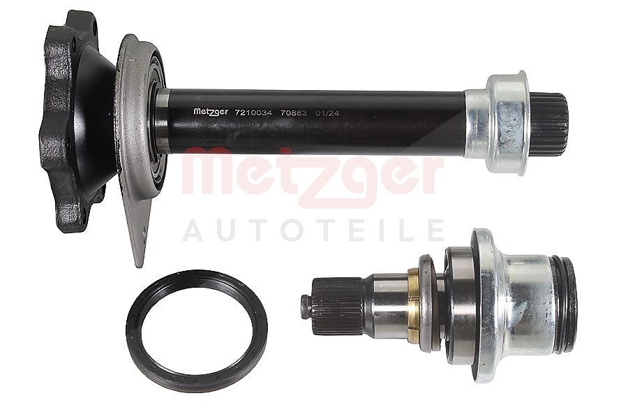 Metzger Autoteile Steckwelle + Flanschwelle [Hersteller-Nr. 7210034] für Seat, Ford, VW