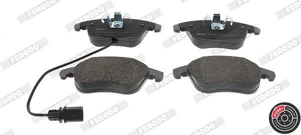 Ferodo Bremsbelagsatz, Scheibenbremse [Hersteller-Nr. FDB4045] für Audi