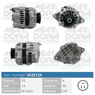 Meat & Doria Generator [Hersteller-Nr. 5535129] für Suzuki, Subaru
