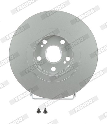 Ferodo 1x Bremsscheibe [Hersteller-Nr. DDF1368C-1] für Renault