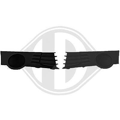 Diederichs Lüftungsgitter, Stoßfänger [Hersteller-Nr. 3498046] für Fiat