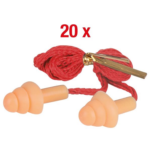 Ks Tools Ohrstöpsel Pu, Mit Schnur Und Pilzkopf, 20 Paar 4042146544716 - Image 2