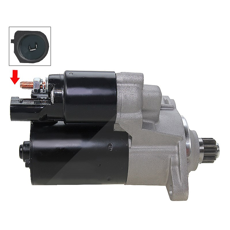 Atl Autotechnik Anlasser [Hersteller-Nr. A22290] für Seat, Audi, VW, Skoda