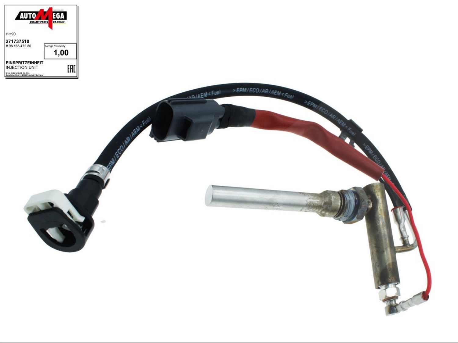 Automega Einspritzeinheit, Ruß-/Partikelfilterregeneration [Hersteller-Nr. 271737510] für Peugeot, Citroën, Ford