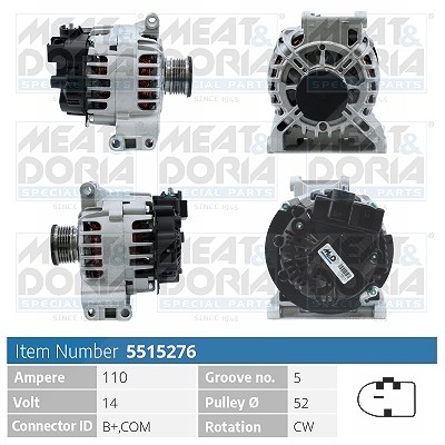 Meat & Doria Generator [Hersteller-Nr. 5515276] für Mercedes-Benz