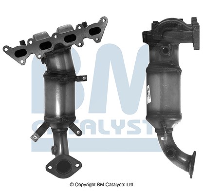 Bm Catalysts Katalysator inkl. Montagesatz [Hersteller-Nr. BM91520H] für Fiat