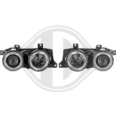 Diederichs Hauptscheinwerfersatz [Hersteller-Nr. 1222380] für BMW