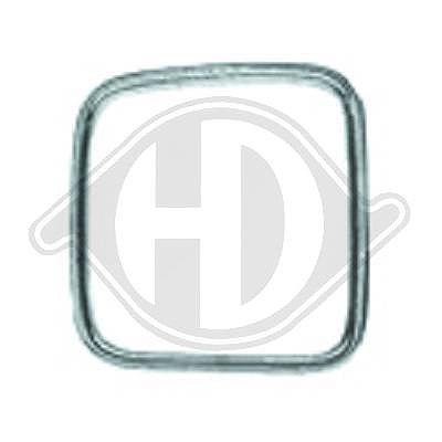 Diederichs Zier-/Schutzleiste, Kühlergitter [Hersteller-Nr. 1222043] für BMW