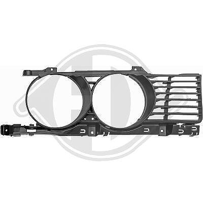 Diederichs Kühlergitter [Hersteller-Nr. 1222044] für BMW