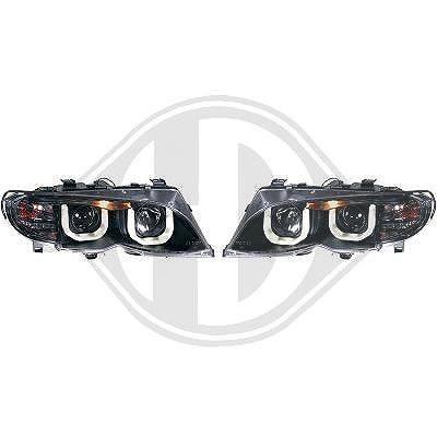 Diederichs Hauptscheinwerfersatz [Hersteller-Nr. 1215585] für BMW