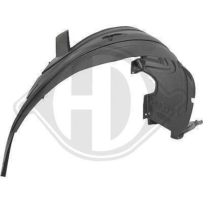 Diederichs Verkleidung, Radhaus [Hersteller-Nr. 4011608] für Citroën, Peugeot