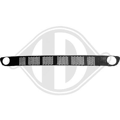Diederichs Lüftungsgitter, Stoßfänger [Hersteller-Nr. 6016145] für Nissan
