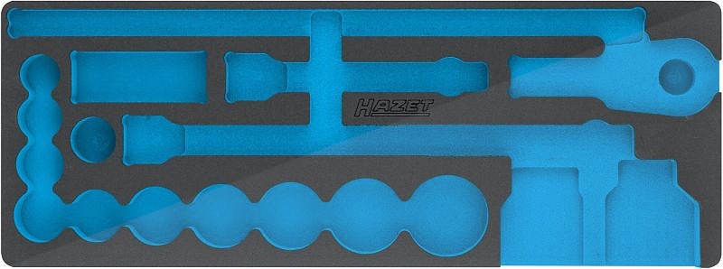 Hazet 2-Komponenten Weichschaum-Einlage - leer - für 1002, 1002Z [Hersteller-Nr. 163-399L]