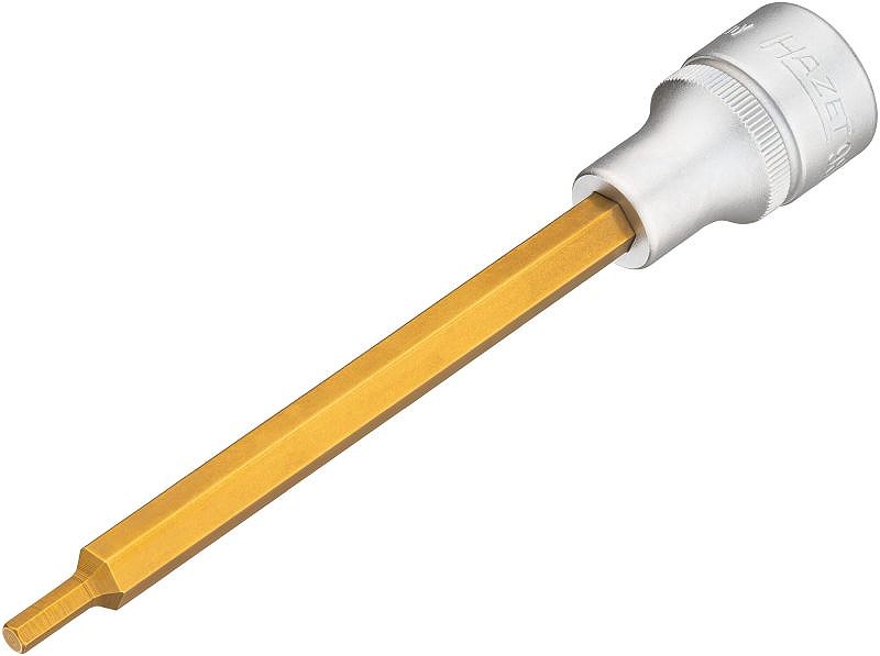 Hazet Schraubendreher-Steckschlüsseleinsatz - 1/2 -Sechskant - 4mm [Hersteller-Nr. 986SL-4]