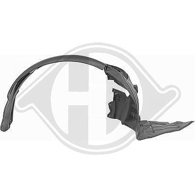 Diederichs Verkleidung, Radhaus [Hersteller-Nr. 4474008] für Renault