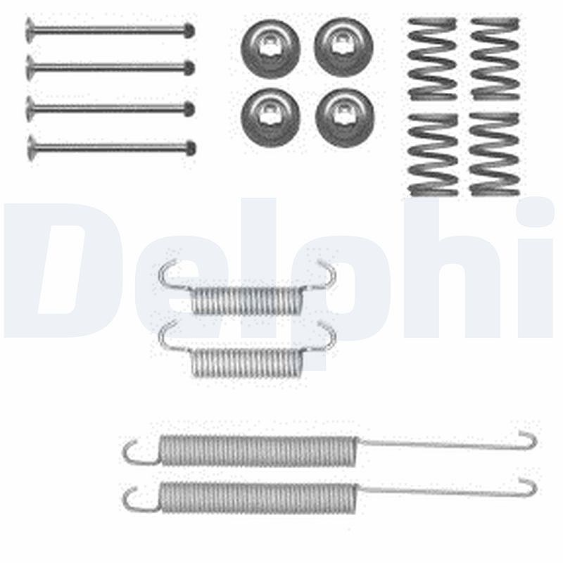 Delphi Zubehörsatz, Bremsbacken [Hersteller-Nr. LY1392] für VW, Ford