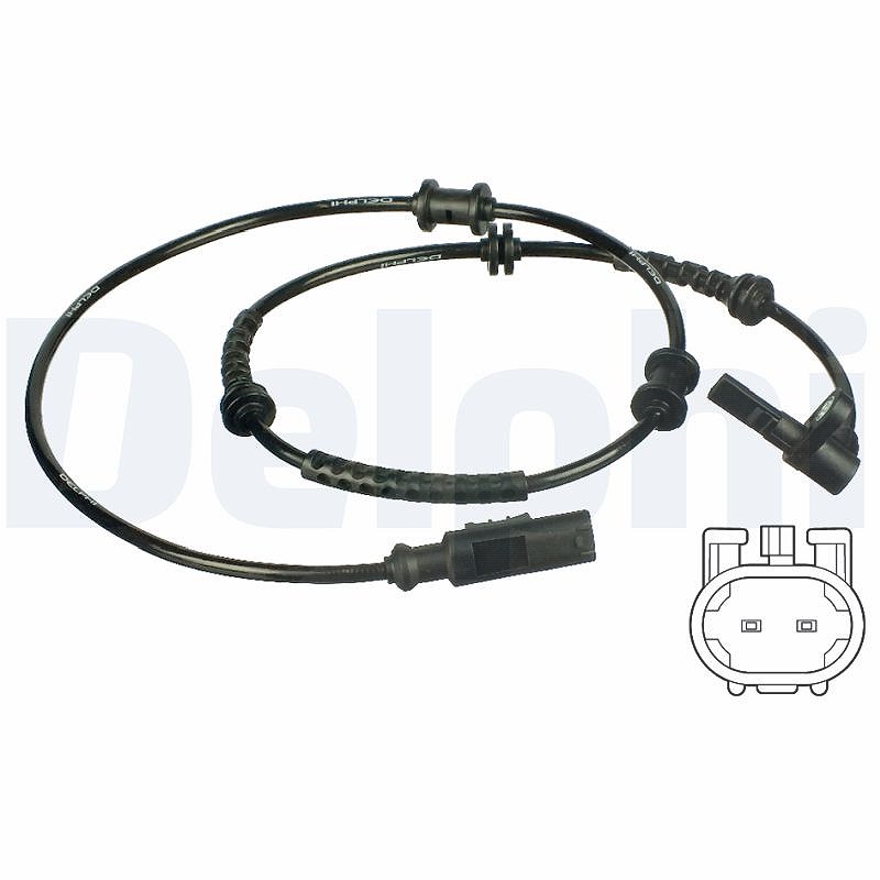 Delphi Sensor, Raddrehzahl [Hersteller-Nr. SS20319] für Fiat