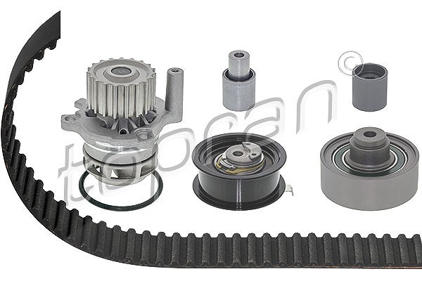 Topran Wasserpumpe + Zahnriemensatz [Hersteller-Nr. 112965] für VW, Seat