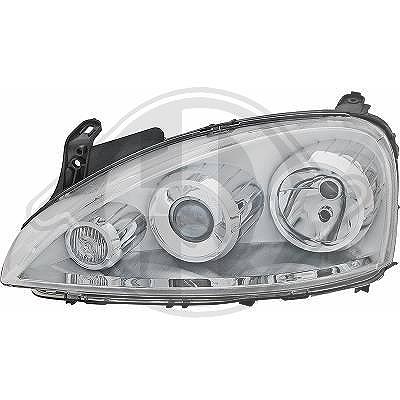 Diederichs Hauptscheinwerfer [Hersteller-Nr. 1813281] für Opel