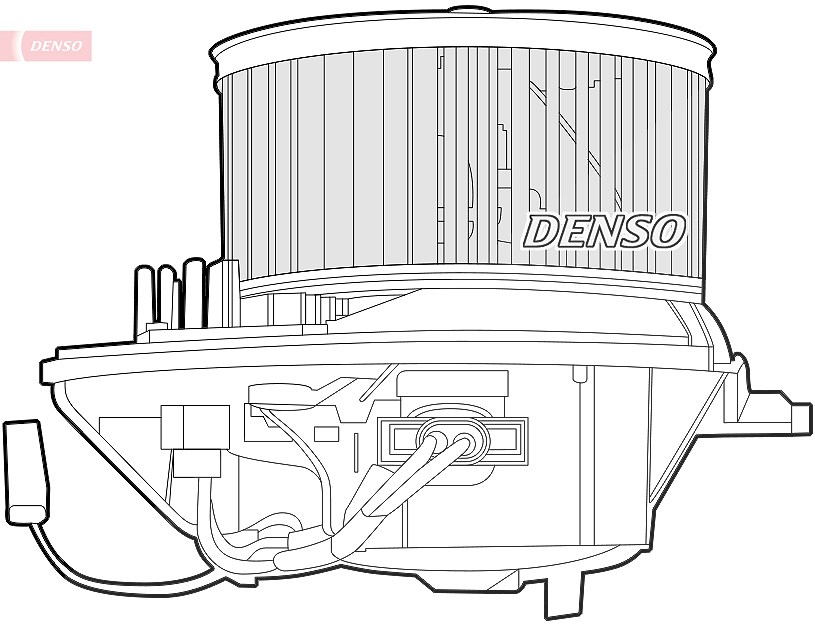 Denso Innenraumgebläse [Hersteller-Nr. DEA07004] für Citroën