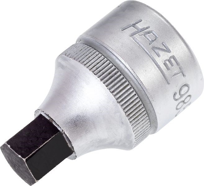 Hazet Schraubendreher-Steckschlüsseleinsatz - 1/2 -Sechskant - 10mm [Hersteller-Nr. 985-10]