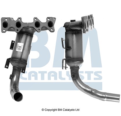 Bm Catalysts Katalysator [Hersteller-Nr. BM91569H] für Ford, Fiat