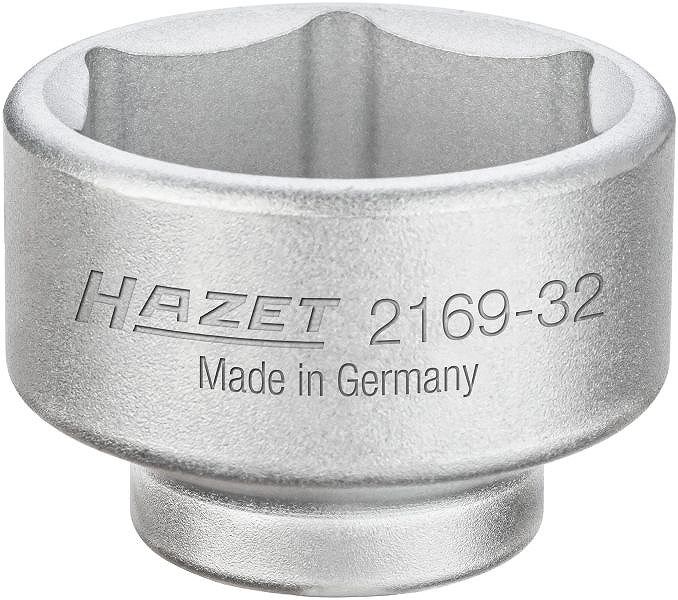 Hazet Ölfilter-Schlüssel - Vierkant 3/8 - Sechskant Profil - 43 mm [Hersteller-Nr. 2169-32]