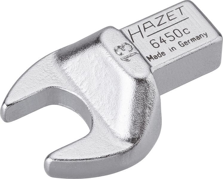 Hazet Einsteck-Maulschlüssel - Einsteck-Vierkant 9x12mm - 13mm [Hersteller-Nr. 6450C-13]