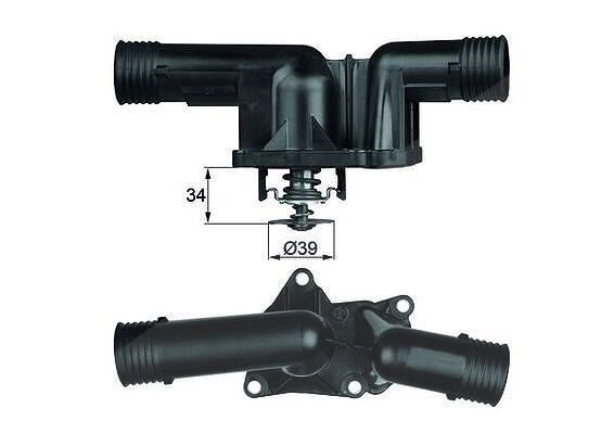 Mahle Thermostat, Kühlmittel [Hersteller-Nr. TI2495] für BMW