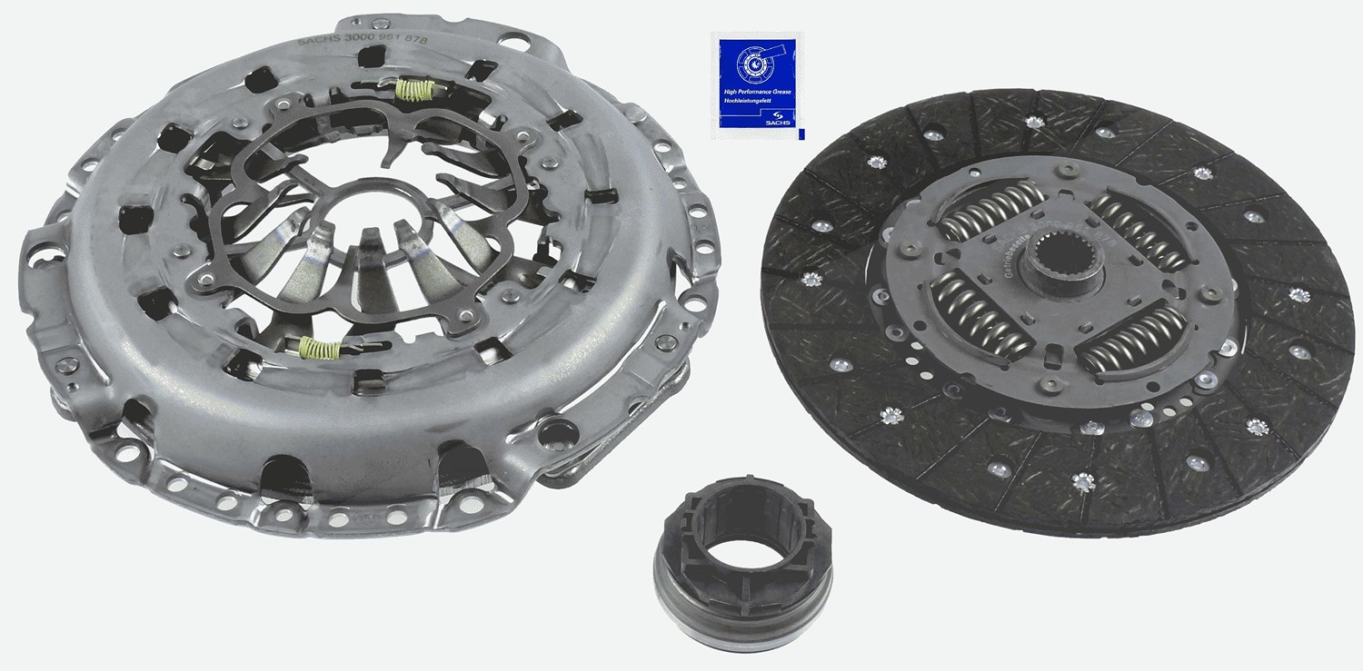 Sachs Kupplungssatz [Hersteller-Nr. 3000951878] für Seat, Audi, VW