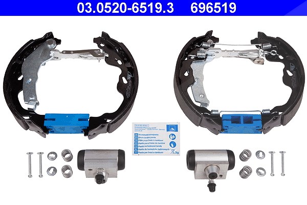 Ate Bremsbackensatz [Hersteller-Nr. 03.0520-6519.3] für Toyota