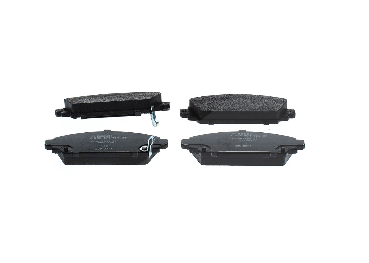 Bosch Bremsbelagsatz, Scheibenbremse [Hersteller-Nr. 0986494414] für Honda