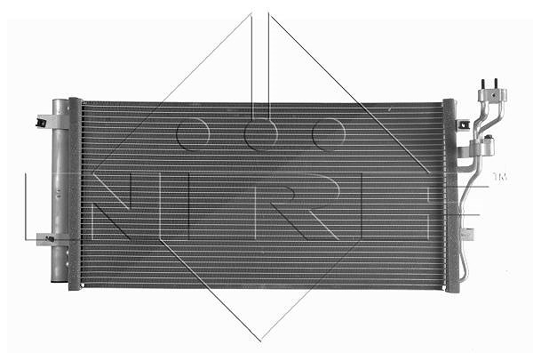 Nrf Kondensator, Klimaanlage [Hersteller-Nr. 350003] für Kia