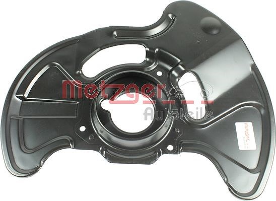 Metzger Autoteile Deckblech Bremsscheibe Vorderachse rechts [Hersteller-Nr. 6115014] für Mercedes-Benz